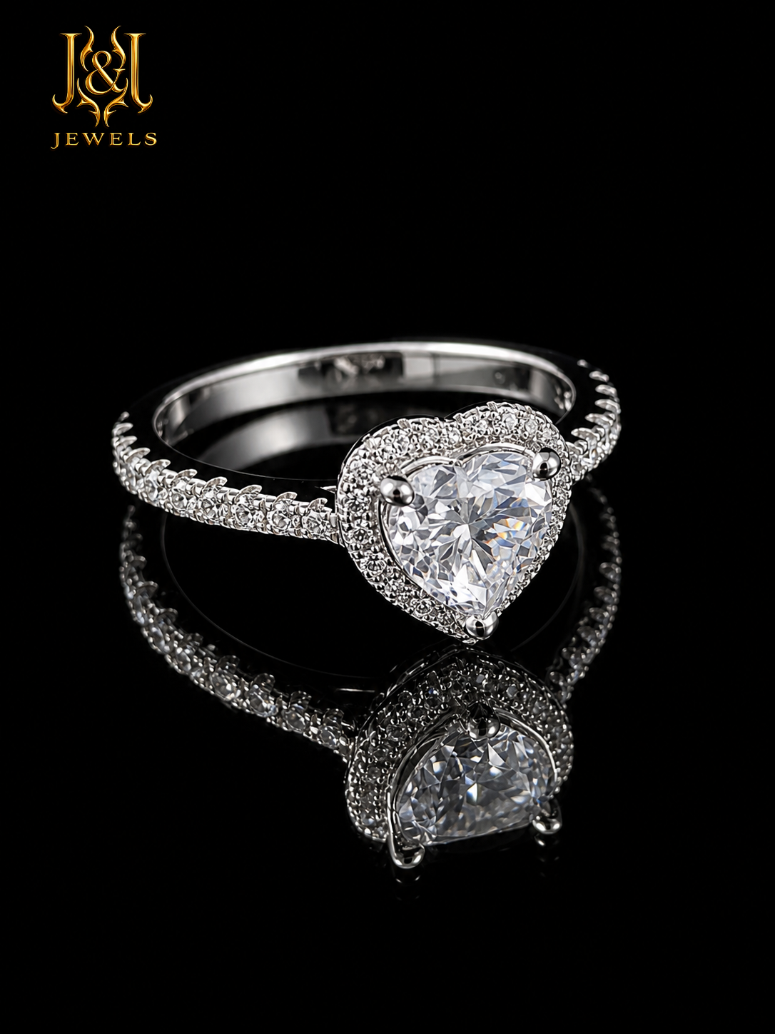 The Maison Cœur Lumière Ring – 1CT