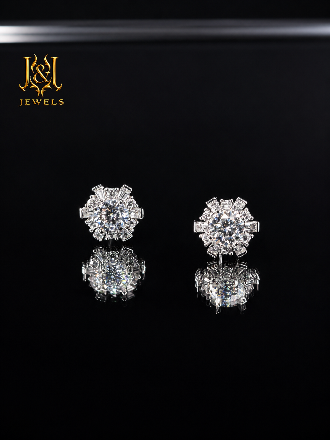 The Maison Soleil Éclat Studs – 1CT