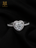 The Maison Cœur Lumière Ring – 1CT