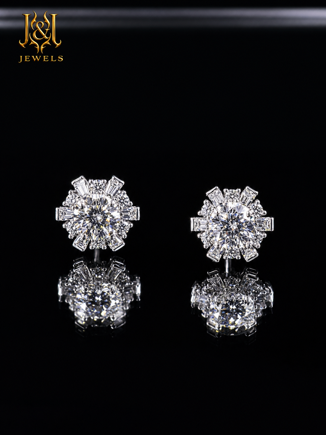 The Maison Soleil Éclat Studs – 1CT