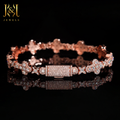 Éclat Clover Moissanite Bracelet